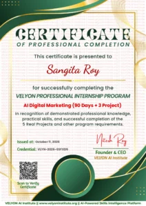 Certificate Sample